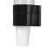 Aquawork CH-1 glass holder, screws on screws, 70 cups, black