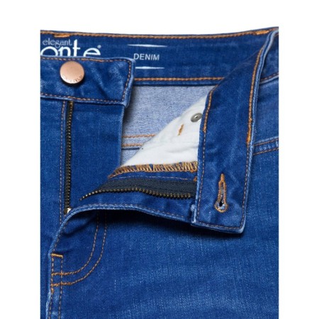 Women's jeans modeling Conte Elegant Skinny, size S, color Washed Royal Blue-6
