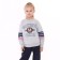 Sweatshirt for girls, gray color, height 152-158cm