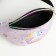 Board children's belt with lightning, lilac color