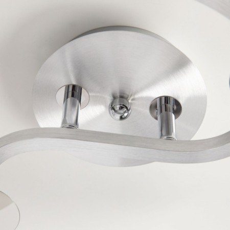 Ceiling Citilux Cutilux CL119260, 52x38x1.5 cm, 6x75W, E27, Gray color-7
