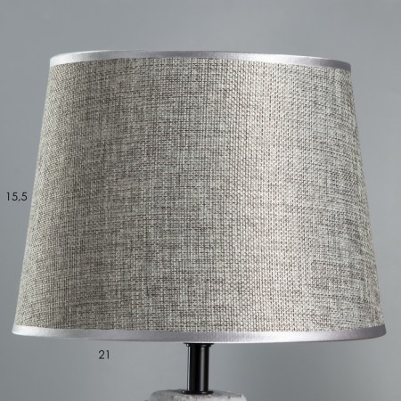 Ramina table lamp E14 40W gray 22.5x22.5x37cm Risalux-2