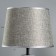 Ramina table lamp E14 40W gray 22.5x22.5x37cm Risalux