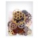 Decor for creativity "Antique gears" weight 50 g, size 1 pc. -0.5-3 cm