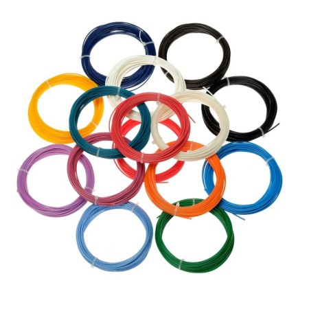 Plastic SL ABS-15, for 3D handles, 15 colors of 10 meters