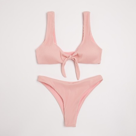 Separate Minaku “Summer Time” swimsuit, powder color, size 50-4