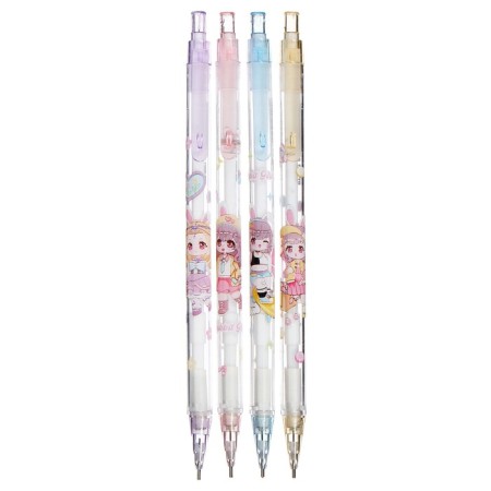 Mechanical pencil "Anime", 0.5mm, HB, MIX case-1