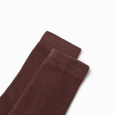 Women's socks long minku, col. Brown, rr 36-39-1