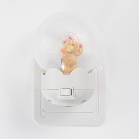 Nightmare "Bear with the crown" LED white 7x7x11 cm Risalux-3
