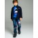 Turtleneck for a boy, height 122 cm