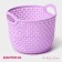 Storage basket with handles of the “basket” shares, plastic, 11 × 10.5 × 9 cm, color mix