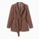 Women's jacket Minaku: classic brown color, rr 50-52