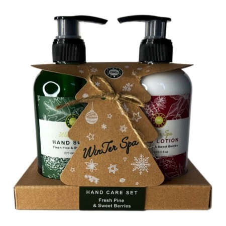 Gift set Beauterica No. 25, 2 items: liquid soap 270 ml, hand lotion 270 ml