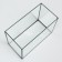 Aquarium "rectangular" with a lid, 10 liters, 32 x 15 x 21/26 cm, bleached oak