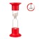 Sanding clock desktop for 1 minute, H -12 cm, D - 4.4 cm, package package, mix