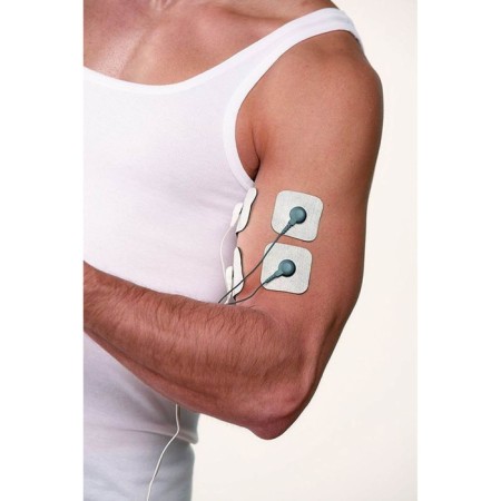 Body Miostimulator Sanitas Sem43, 3HAAA, electric, 4 electrodes, 30 programs-5
