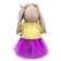 Soft toy "Bunny mi in a sweater with a heart", 25 cm