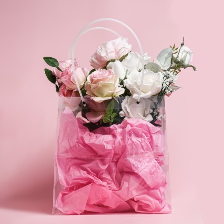 Gift package with a square bottom of 31 x 30 x 31 cm-1