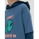 Hudy for the boy Pelican, height 116 cm, blue color