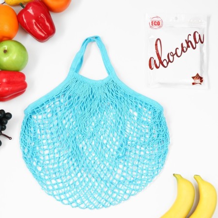 ALOSKA 37 x 20 cm, handle 12 cm, cell 1.5 cm, turquoise-4