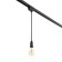 Trick Lamp "Snake" E27 40W Black 3.5x3.5x40cm