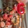 Candle in the cake on the ships "Fine", the number "6", 5 cm, red