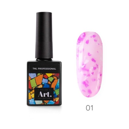 TNL art gel polish, No. 01 lavender, 10 ml-1