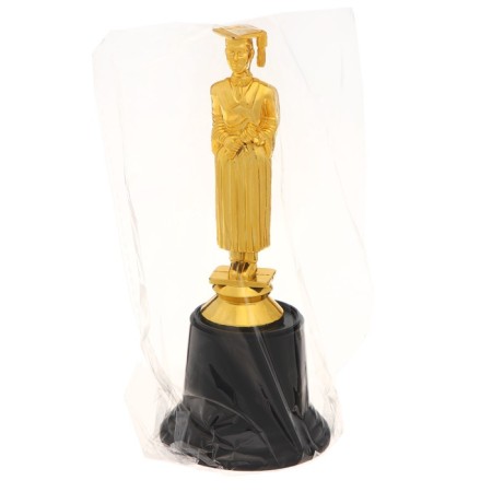 Figure for application for graduation "graduate", plastic, height 17.5 cm-6