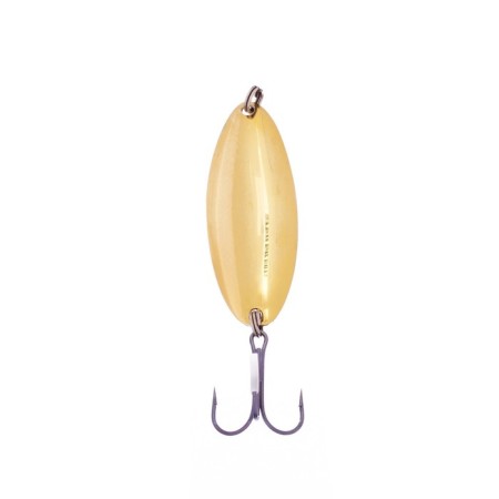 Brountry of St. Petersburg oscillating "pike", yellow-white color, 12 g