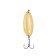 Brountry of St. Petersburg oscillating "pike", yellow-white color, 12 g