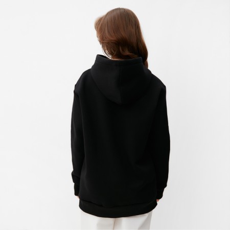 Hudy female minku: Casual Collection Black color, rr 46-48-4