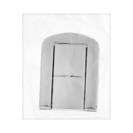 Castle Castle on a box ZM01, 4.3x3.2 cm, chromium color, 4 pcs TMP-4
