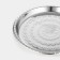 Stainless steel tray is round “Laughing”, D = 33 cm, silver color