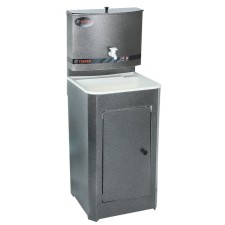 Washbone tundra, without euns, plastic sink, 17 l, silver color