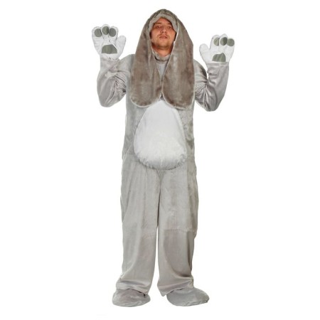 Carnival costume "Hare", adult, overalls, hat, p. 50-52, height 180 cm