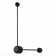 Wall lamp ST LUCE. SL6003.401.02. 2x4 W, LED, 4000K, 480 LM, 70x40 cm, black color