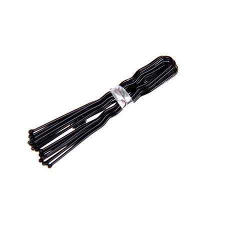 Hair hairpin "Classic" (set 10 pcs) 5 cm, black-2