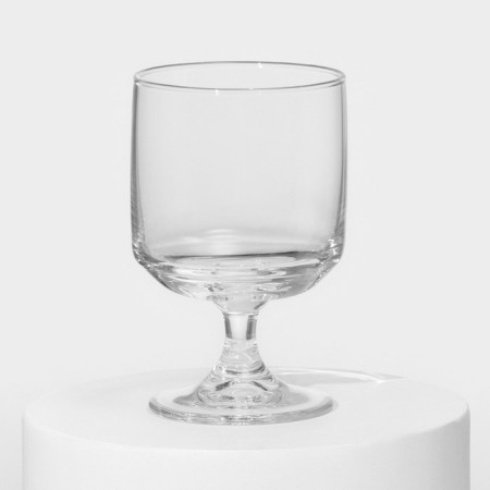 Set of glass glasses Tower, 215 ml, 6 pcs-1