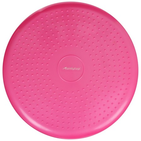 Pillow Balance ONLYTOP, massage, D = 35 cm, pink color-1