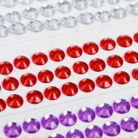 Application with round rhinestones "Sea inhabitants"-2