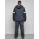 Male winter ski costume, size 56, dark gray color