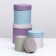Set of round boxes 4 in 1 "Assorted" 20 x 19 - 13 x 13 cm