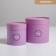 A set of boxes of thin cardboard 2 in 1, gift packaging, Lavender, 12 x 12, 15 x 15 cm