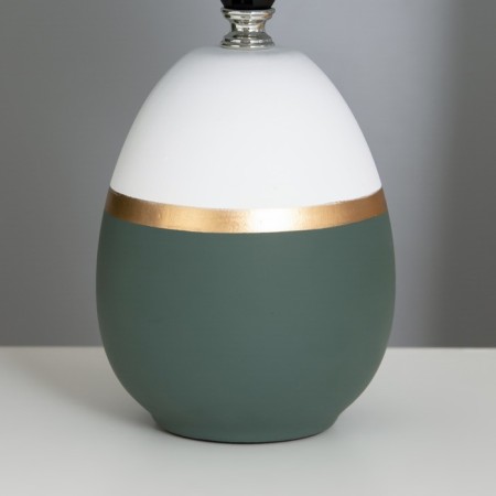 Table lamp "Aimi" 1x40W E14 green/white 20x20x32cm-3