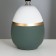 Table lamp "Aimi" 1x40W E14 green/white 20x20x32cm
