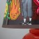 Graffiti table lamp E14 15W Red Risalux