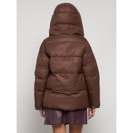 Winter jacket, size 50, brown color-7