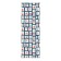 Case for the chair "New Year's postage stamps", decorative, velor