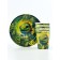 A set of paper dishes is a disposable "dinosaur" 6 plates, 6 glasses