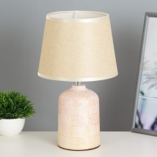 Gino table lamp E14 40W Beige 20x20x33 cm Risalux